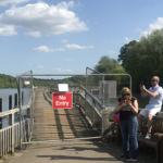 Marsh Lock boardwalk closed near Henley