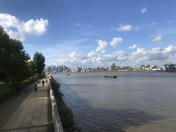 Walk the Thames path